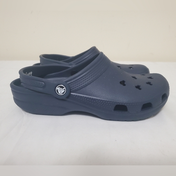 CROCS Shoes - Disney Mickey Mouse Navy Crocs Shoes Size Mens 7 Womens 9